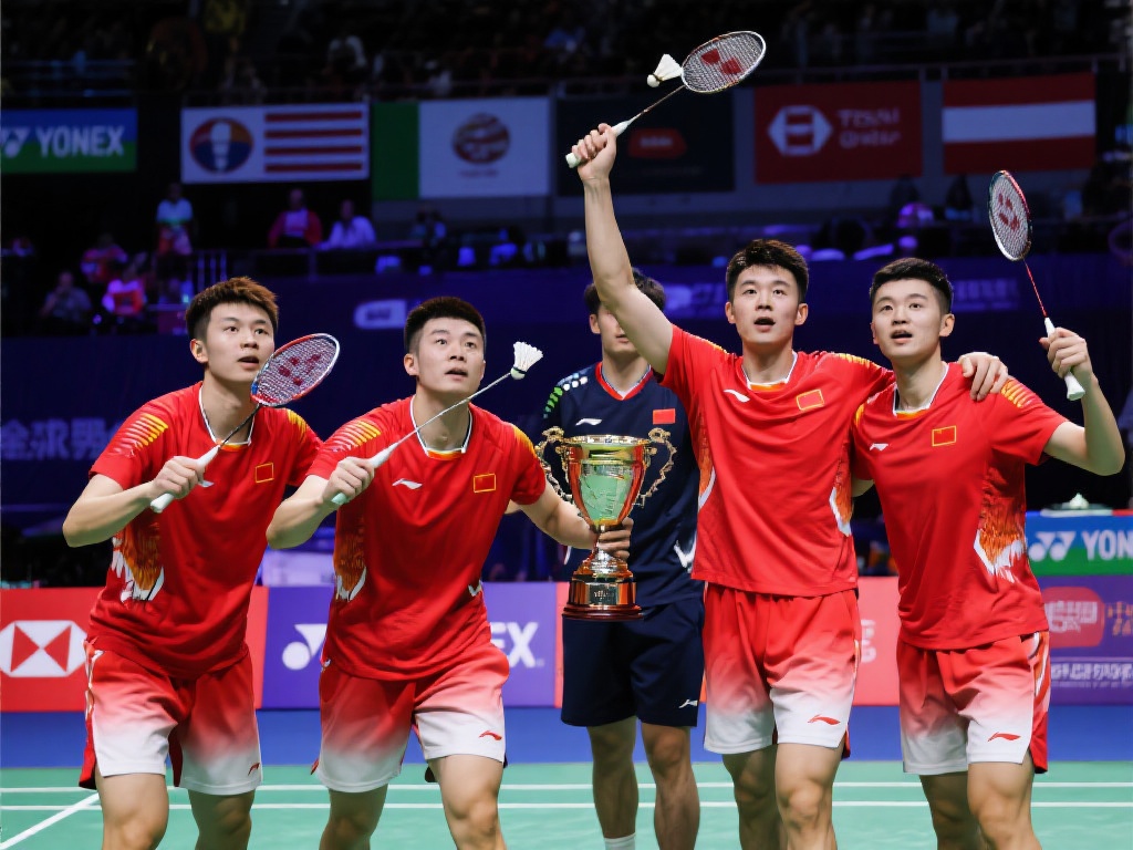 全球视野，中国羽球的影响力
中国队在这