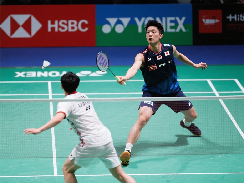 奈良冈功大作为日本羽毛球界的佼佼者，以速