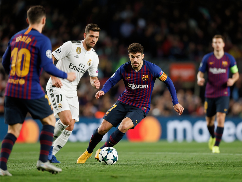 此外，巴萨的中场控制力也是取胜的关键。球